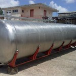 Cisterna da trasporto in acciaio inox