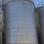 SERBATOI USATI DA STOCCAGGIO TASCATI IN ACCIAIO INOX HL.500
